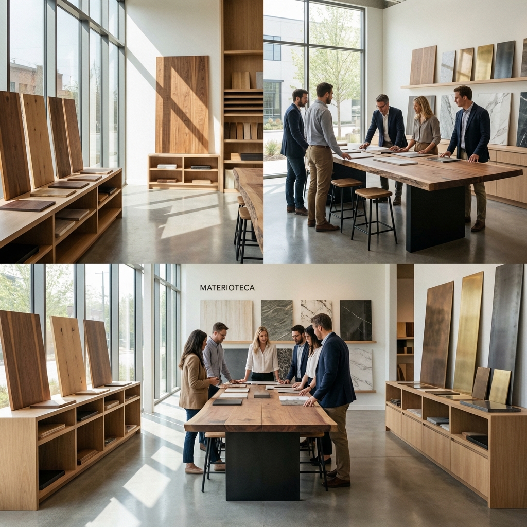 Premium Architectural Material Showroom
